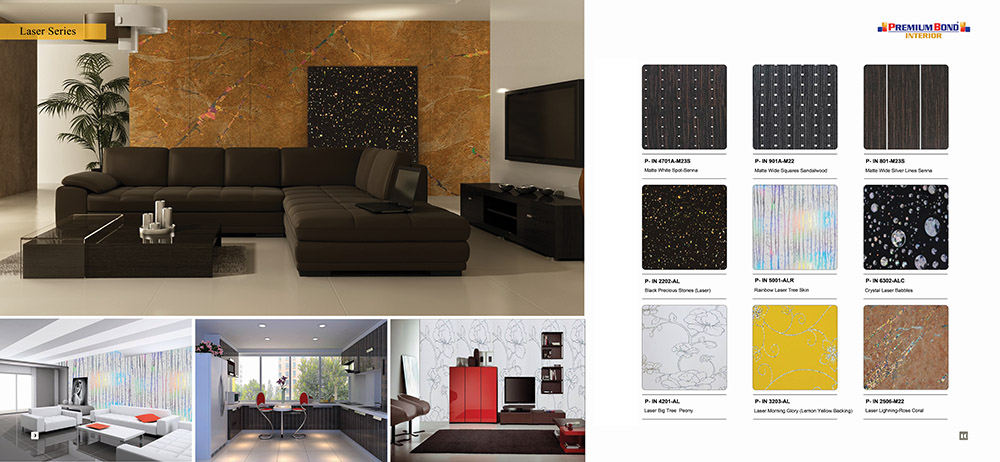 ورق کامپوزیت پرمیوم باند نمای داخلی