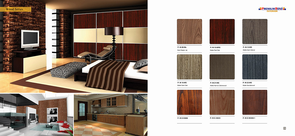 ورق کامپوزیت پرمیوم باند نمای داخلی