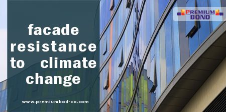 Composite facade resistance to climate change