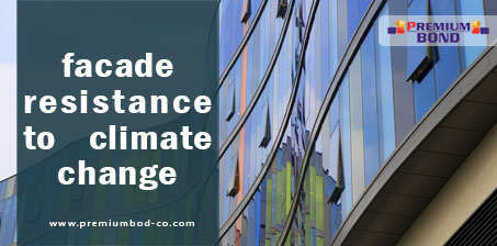 Composite facade resistance to climate change