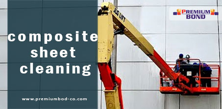 composite sheet cleaning