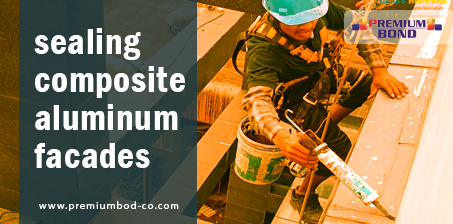 sealing composite aluminum facades