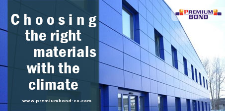 Choosing the right materials with the climate