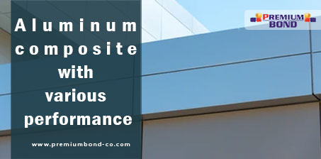 Aluminum composite with various performance