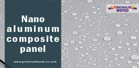 Aluminum composite panel with NANO coating