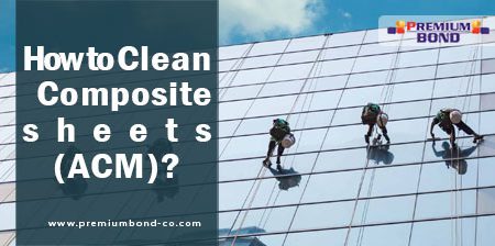 How to clean composite sheets