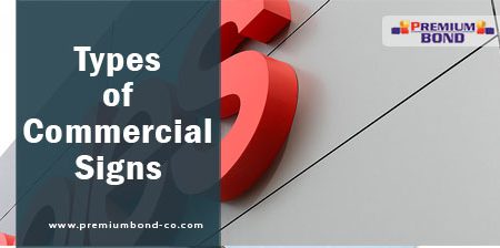 Types of shop signs