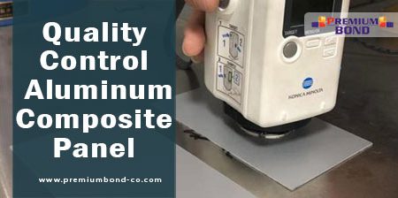 Quality control for composite sheets