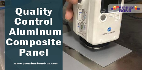 Quality control for composite sheets