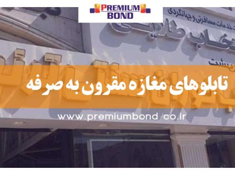 تابلوهای مغازه مقرون به صرفه