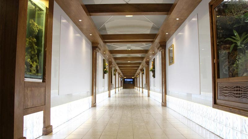 نمای کامپوزیت پروژه پل هوایی سه راه راهنمایی مشهد