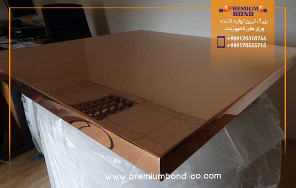 ورق کامپوزیت آینه ای مسی