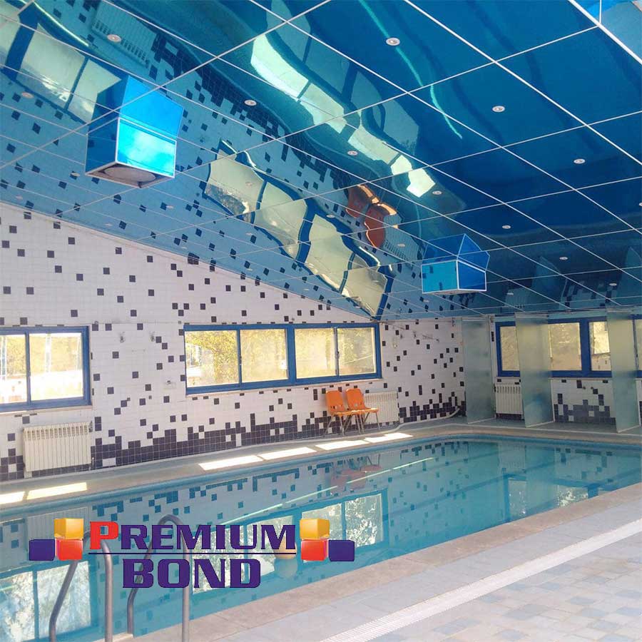 سقف استخر پروژه مسکونی شیراز