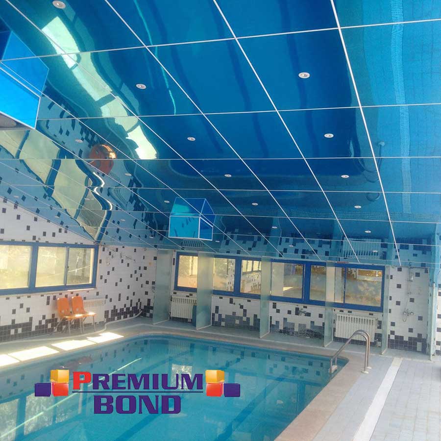 سقف استخر پروژه مسکونی شیراز