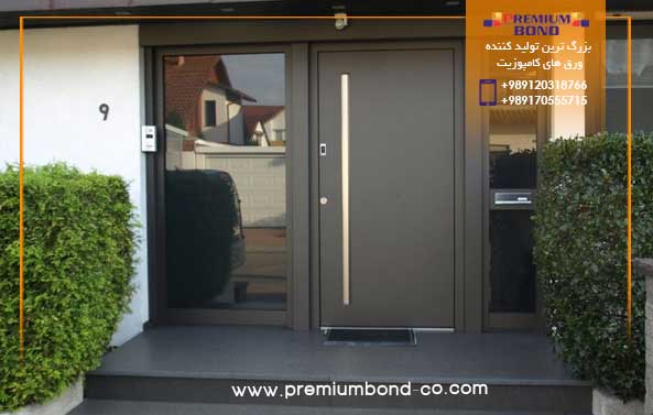 انواع درب با ورق کامپوزیت